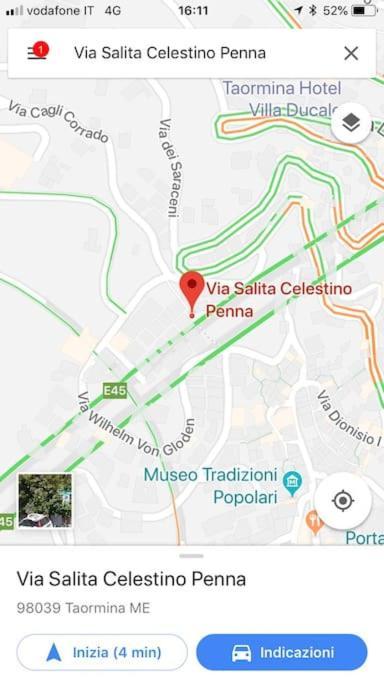 Taormina Casa Sarina Apartment Bagian luar foto